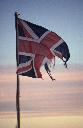 Torn Union Jack